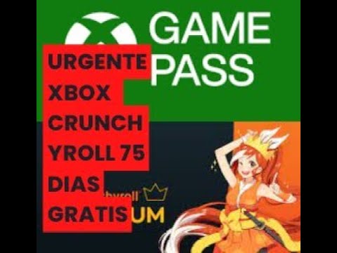 Crunchyroll PREMIUM Gratís Com Xbox Game Pass Ultimate 