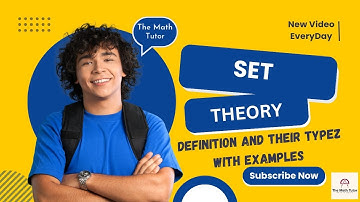 Types of Sets in Set Theory with Examples | Discrete Mathematics Series | #education #settheory