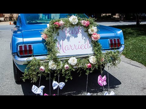 Video: How To Make Wedding Swans For A Car With Your Own Hands