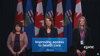 Alberta Premier Danielle Smith unveils nurse practitioner funding model – April 25, 2024