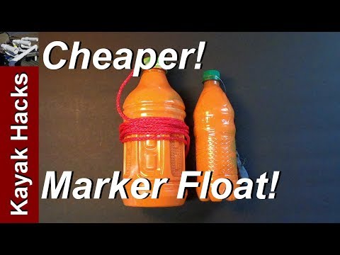 DIY Marker Float - Option 2 Ultra Cheap Fishing Marker Buoy 