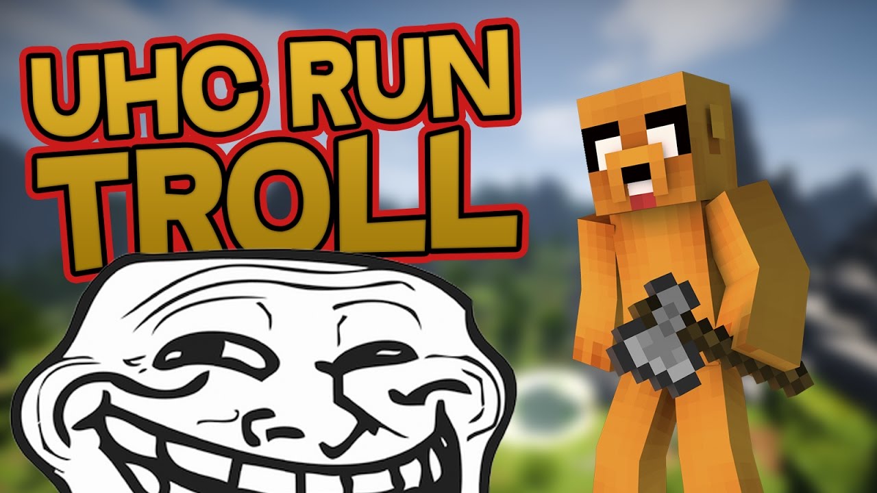 TROLLEANDO EN UHC RUN CON HACKER INCLUIDO (PARTE 1) pikachu pokemon