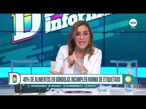 El 40% de los productos que no tienen octógonos, NO cumplen con la normativa.