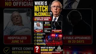 🚨 WHERE IS MITCH McCONNELL? 🚨