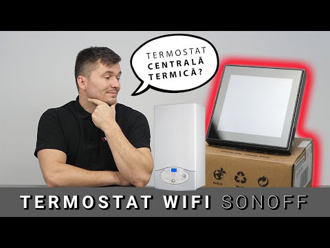 Termostat Smart Wi-Fi cu aplicatie pentru centrala termica pe gaz l Configurare Sonoff SMW-TER-CB