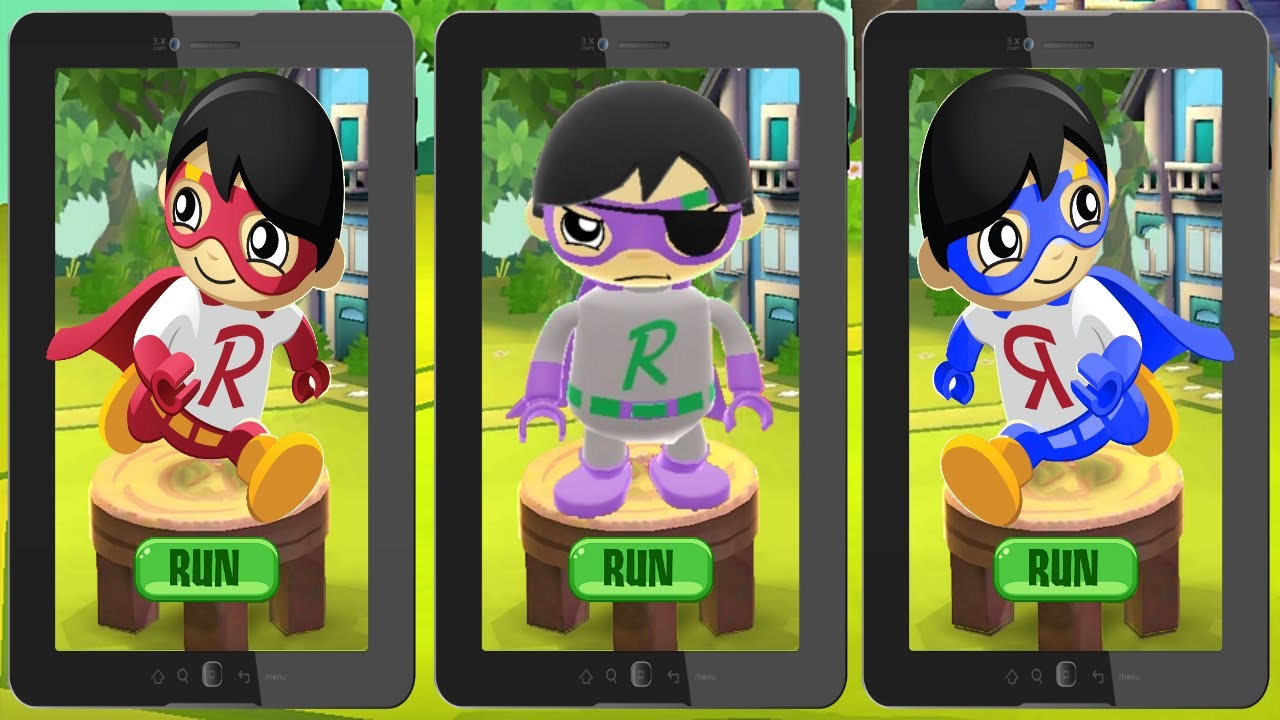 Tag with Ryan - Hero Special Episode Dark Titan vs Red Titan vs Blue Titan - All Characters Unlocked