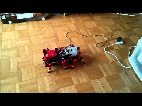 RaspberryPi + Fischertechnik "bionic robots" kit