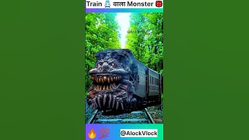 Train 🚆 वाला Monster 👹 #monster #ghost #minecraft #youtubeshortsindia #shortsfeed