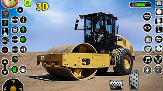 Road Roller Construction 🚧 City 3D Game with stunning controls. screenshot 3