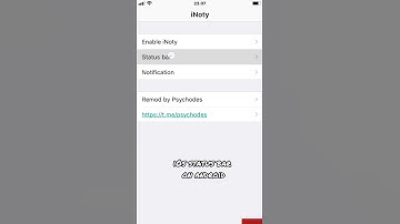 iOS Status Bar on Android #Shorts