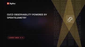 CI/CD Observability Powered by OpenTelemetry and SigNoz