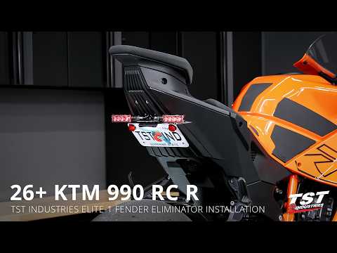 How to Install TST Elite-1 Fender Eliminator for2026+ KTM 990 RC R by TST Industries