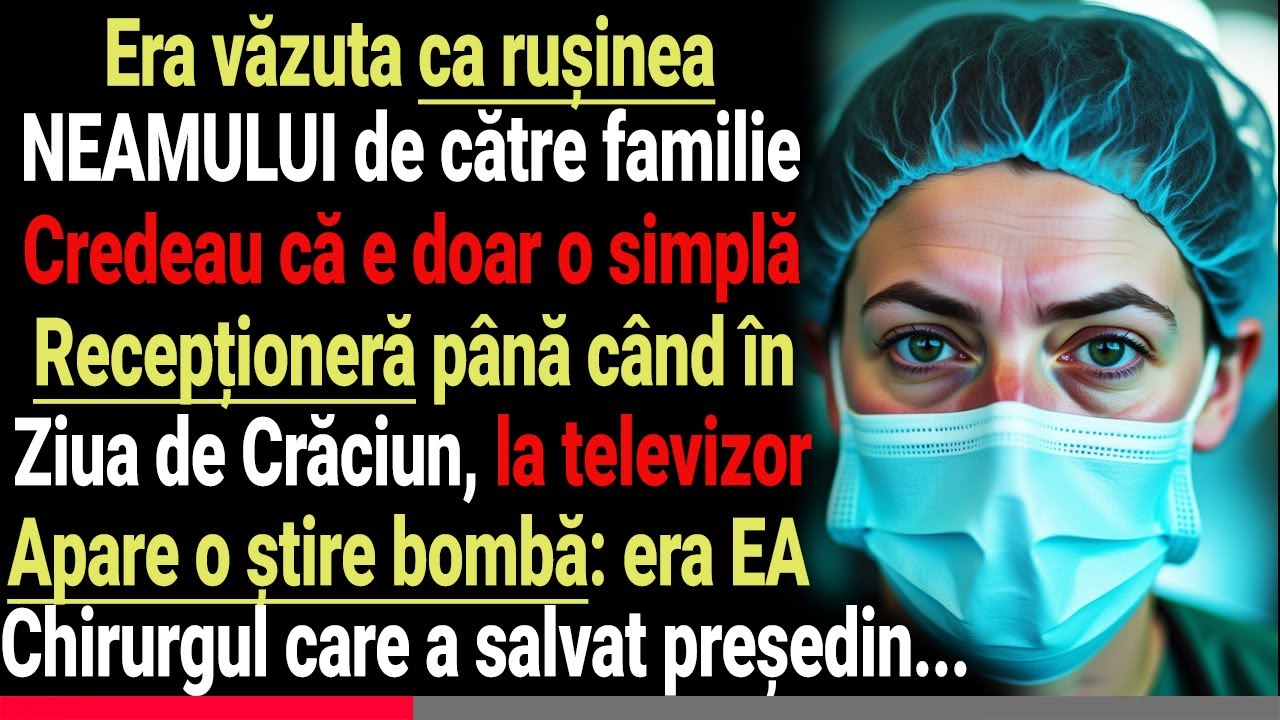 A RÂS DE FIICA LOR CĂ E RECEPȚIONERĂ... DAR ÎN NOAPTEA ACEEA A SALVAT UN ÎNALT OFICIAL AL STATULUI!