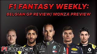 F1 Fantasy Weekly #EP43: Belgian GP Review/Monza Preview