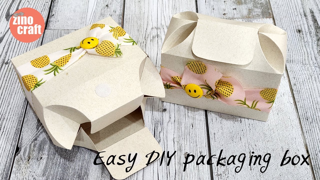 How to make a gift box/DIY gift box / Gift box tutorial/Gift box idea