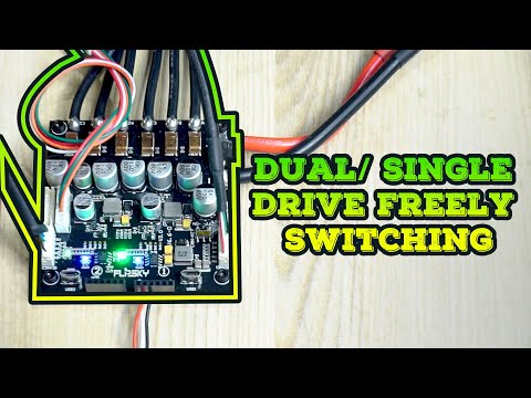 How to Achieve Dual to Single Drive Dual Fsesc6 6 Mini | Flipsky