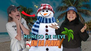 HICIMOS UN HOMBRE DE NIEVE EN LA PLAYA! | AnaNANA TOYS by AnaNana TOYS 93,160 views 3 months ago 10 minutes, 33 seconds