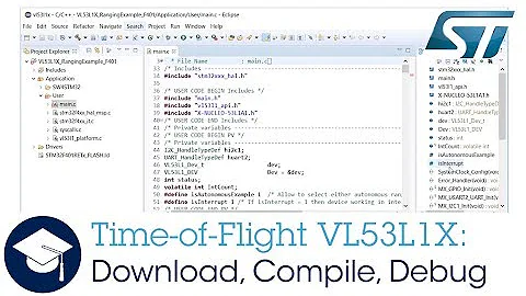 Time of Flight VL53L1X: Download, Compile, Debug - DayDayNews