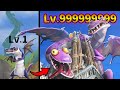 サイズアップ!! 新エリアも開放したドラゴンを最強最大サイズまで育てるゲームやってみた Part2 | スマホゲーム hungry dragon ハングリードラゴン