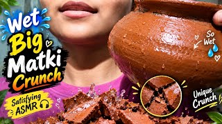 Wet Big matki crunch very soft satisfying#video#asmr#viral#youtube  screenshot 4