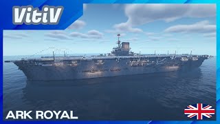 HMS Ark Royal (91) - Ark Royal-class Aircraft Carrier - Minecraft
