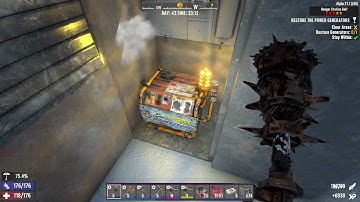 Hoe je een generator kunt herstellen tijdens een nachtelijke missie - 7 Days to Die