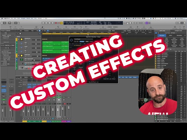 Creating custom effects using Waves StudioRack - Dub Delay & Reverb Farms
