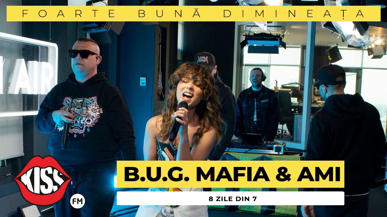 ⁣B.U.G. MAFIA feat. AMI - 8 Zile Din 7 (Live @ Foarte Bună Dimineața)