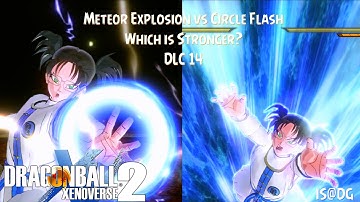 Meteor Explosion vs Circle Flash - Dragon Ball Xenoverse 2 DLC 14
