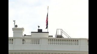 RAW: The White House lowers American flags for death of VP Dick Cheney
