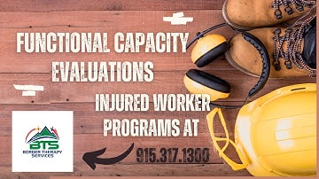Border Therapy Services - Functional Capacity Evaluations
