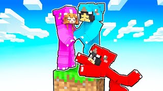 Minecraft But We’re on ONE MEGA BLOCK!