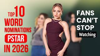 Top 10 actresses with the most nominations in 2026 | Star Ranker