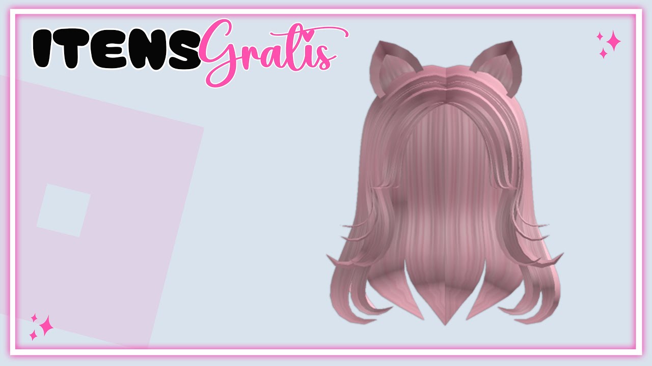 🚨 CABELO GRÁTIS 🚨 #hair #limited #roblox #gamer #pink
