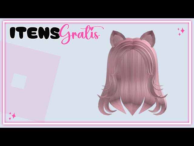 🚨 CABELO GRÁTIS 🚨 #hair #limited #roblox #gamer #pink