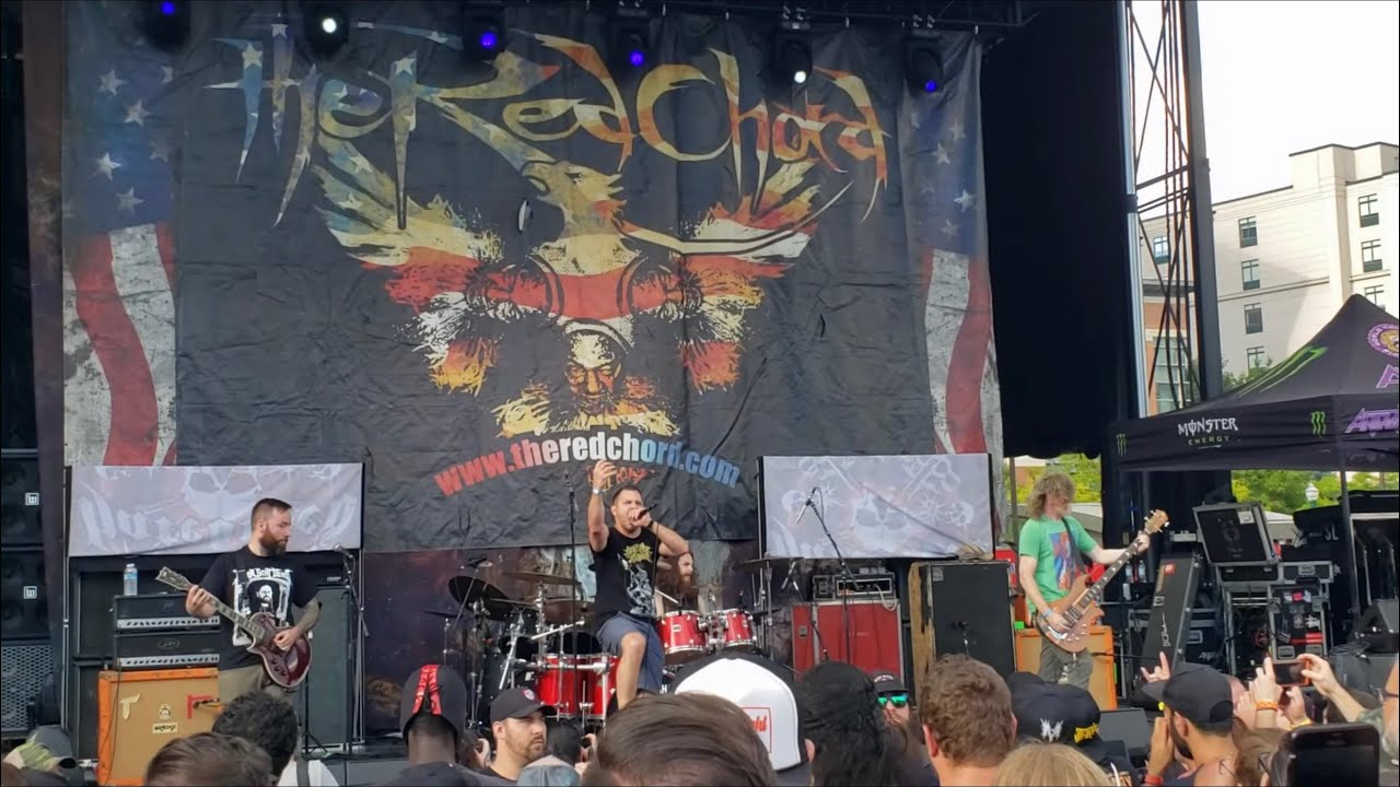 The Red Chord live - Nihilist + Clients + Bone Needle - Tattoo the Earth  - Worcester - 8/27/22