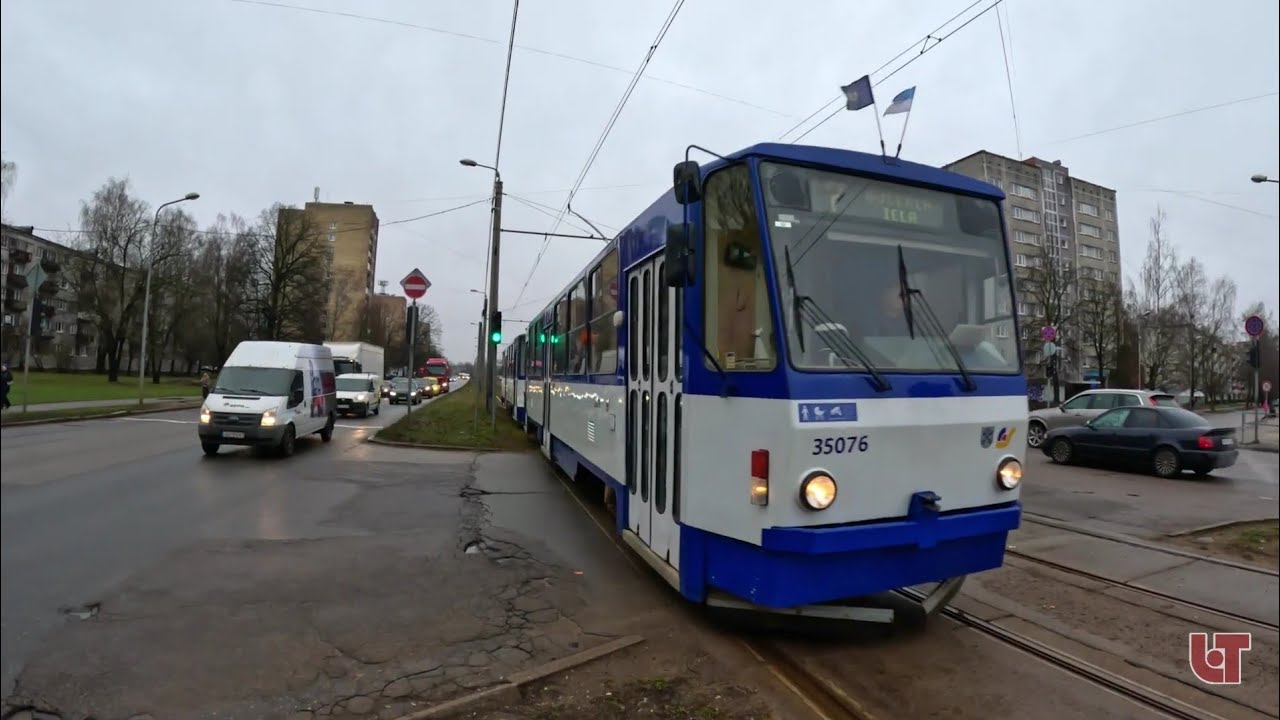 [RS] Tatra T3MR 35076+35087 (7. tramvajs)