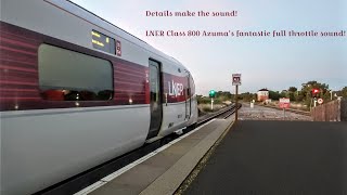 𝐓𝐬𝐬𝐬𝐬, 𝐓𝐈𝐂𝐊 And On To Full Throttle Azuma Powers Away In Full Diesel Mode - Departure -