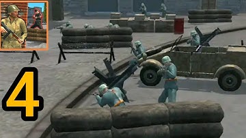 Frontline Heroes : WW2 Warfare Gameplay Walkthrough Part 4 - Android & ios Gameplay - L Game Channel