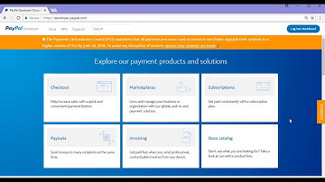 Getting Your PayPal REST API Credentials