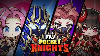 【ミュー：ポケットナイツ】スキマ時間ぴったり放置RPG！事前登録開始 (Full) @Webzen_Global