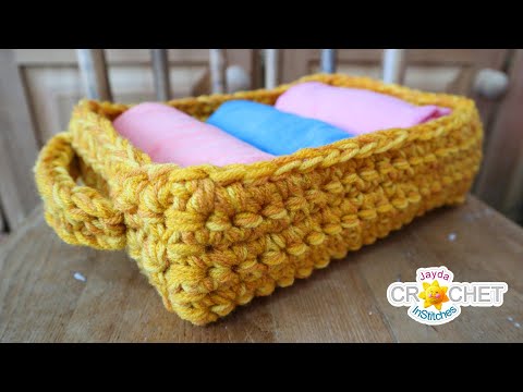 rectangle-storage-basket-crochet-pattern---what-to-do-with-variegated-yarn