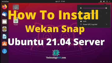 How To Install Wekan Snap On Ubuntu 21.04