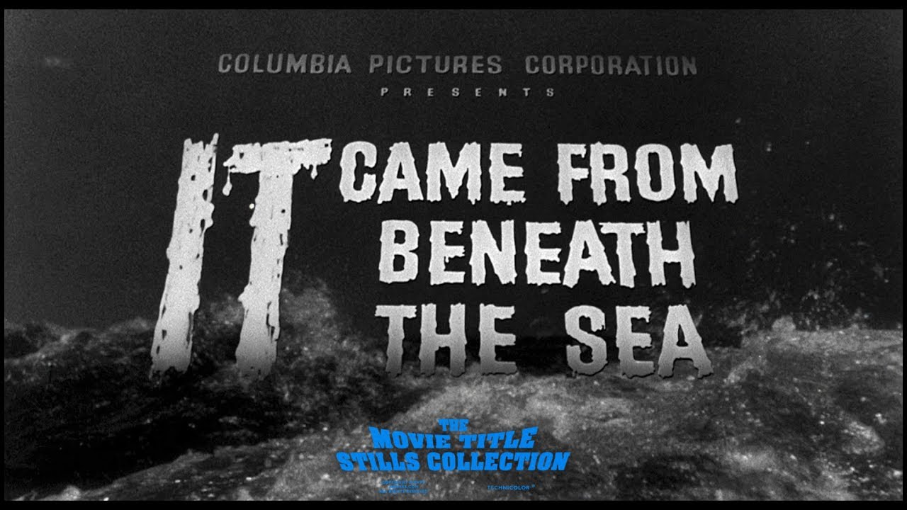 It Came from Beneath the Sea (1955) title sequence - YouTube