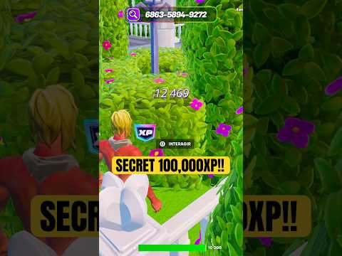 100,000 XP par minute avec ce secret sur Fortnite..