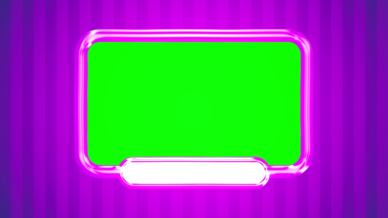 Border Frame Chroma key Free - Green Screen Photo - YouTube