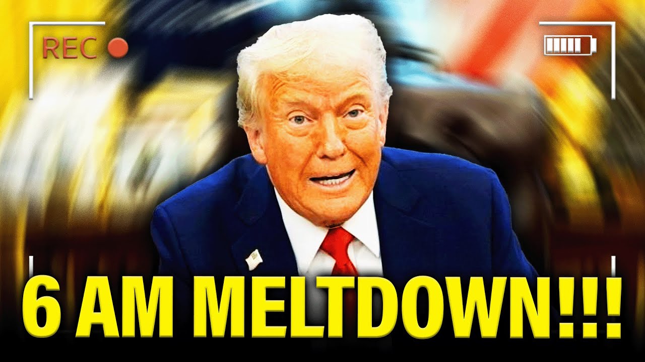 Trump has 6 AM MELTDOWN as IT ALL UNRAVELS