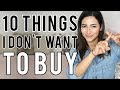 10 THINGS I DON'T BUY ANYMORE | My No Buy Year | Ysis Lorenna