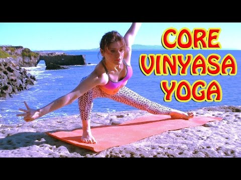 Vinyasa Flow Yoga Class Core Abs All Levels Meditation Strength Flexibility