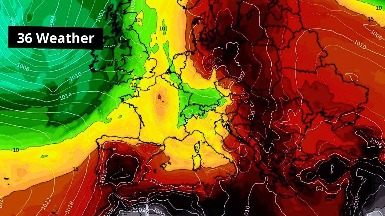 Europe Weather | June 22 , 2025 , GFS Model in 850 hPa - Europe ...